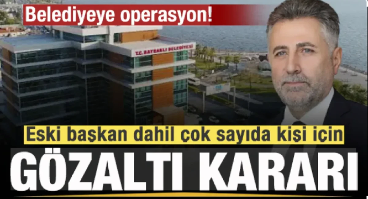Bayraklı Belediyesi'ne operasyon! &Ccedil;ok sayıda g&ouml;zaltı kararı