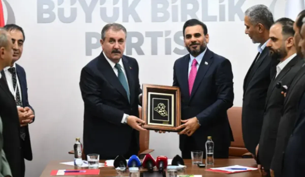 BBP lideri Destici Irak heyetiyle g&ouml;r&uuml;şt&uuml;: G&uuml;ndem Kalkınma Yolu ve ter&ouml;rle m&uuml;cadele