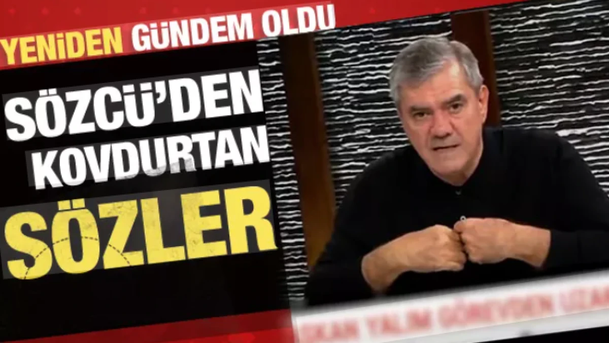 Bir lağım patladı s&ouml;zleri sonrasında Yılmaz &Ouml;zdil S&ouml;zc&uuml; TV'den kovuldu iddia edildi 