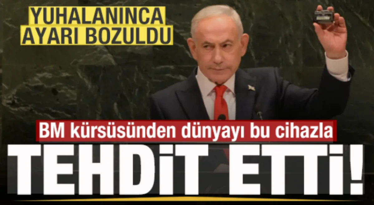 BM k&uuml;rs&uuml;s&uuml;nde yuhalandı ayarı bozuldu! D&uuml;nyayı cihazla tehdit etti
