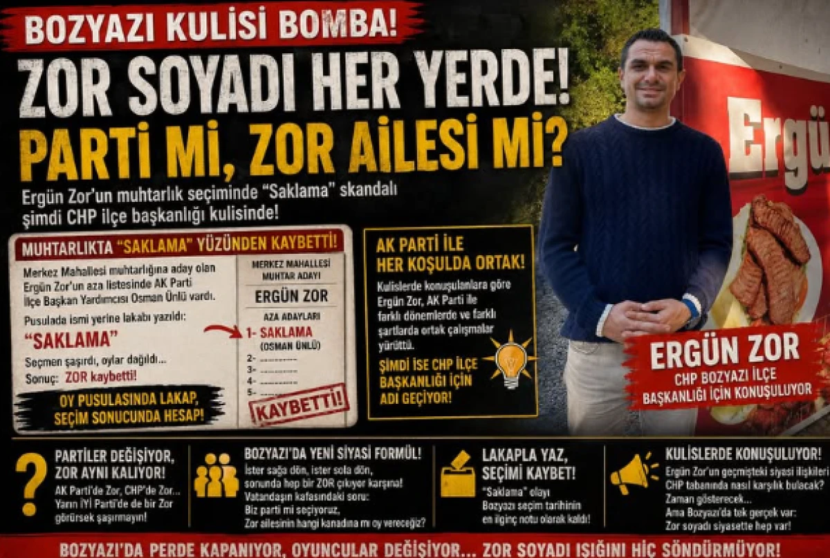 BOZYAZI KULİSİ  MUHTARLIK SE&Ccedil;İM ANISI 