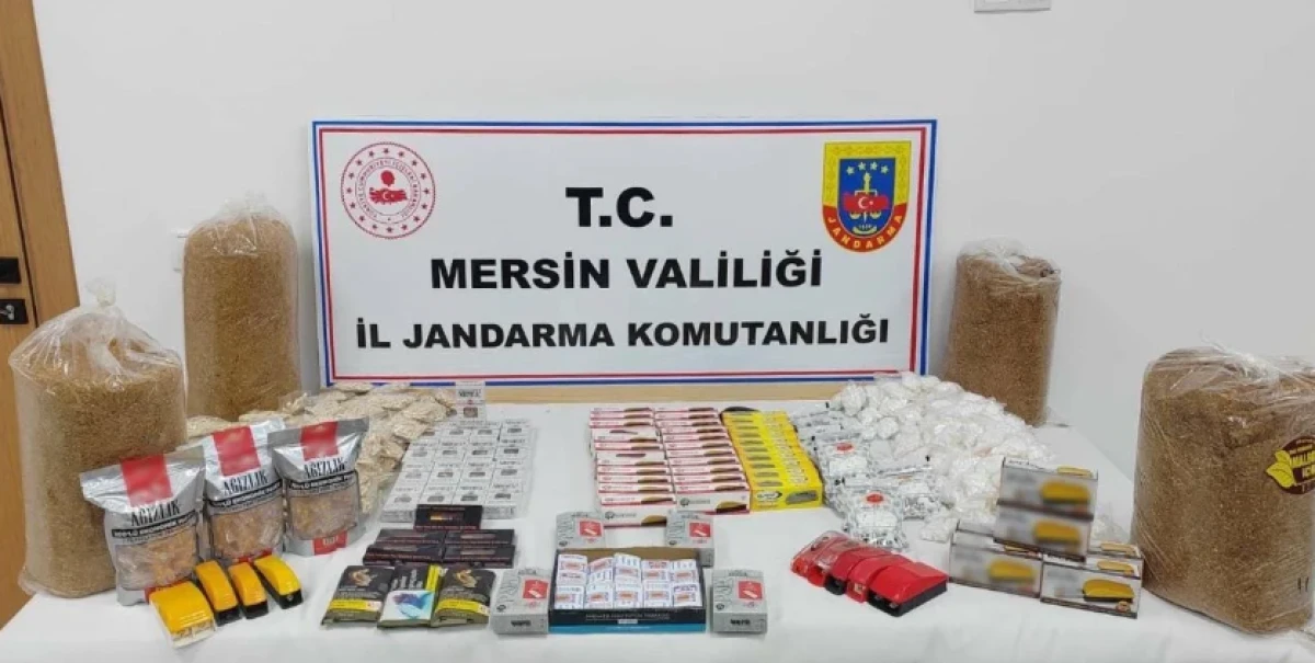 Bozyazı’da Kaçak Tütün Operasyonu        