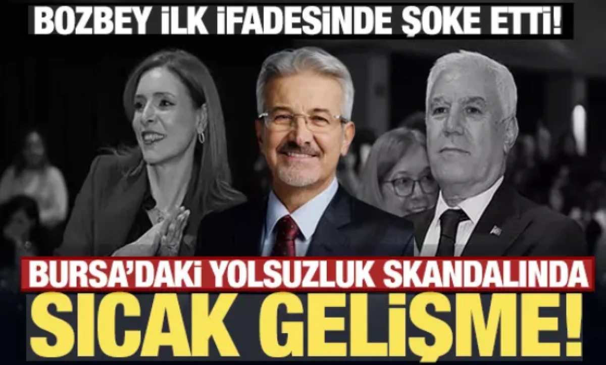 Bursa&rsquo;daki yolsuzluk skandalında sıcak gelişme     