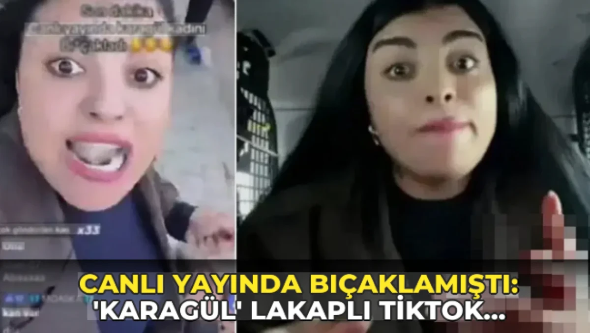 Canlı yayında bı&ccedil;aklamıştı, TikTok fenomeni tahliye edildi!
