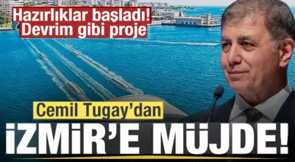Cemil Tugay'dan İzmir'e m&uuml;jde! Kolları sıvadı, hazırlıklar başladı! Devrim gibi proje