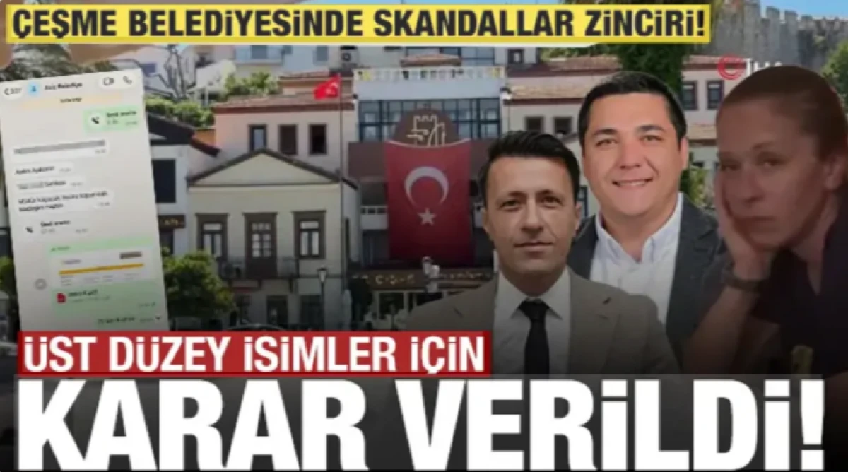 &Ccedil;eşme Belediyesinde r&uuml;şvet depremi: &Uuml;st d&uuml;zey isimler tutuklandı