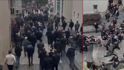 CHP Hopa seçim bürosunda yumruklu kavga  