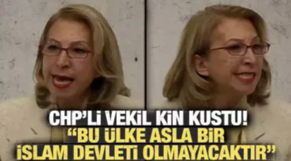 CHP Milletvekili S&uuml;reyya &Ouml;neş Derici               