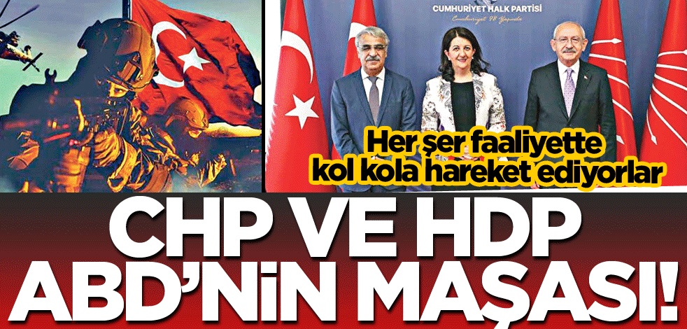 CHP ve HDP ABD’nin maşası!                              