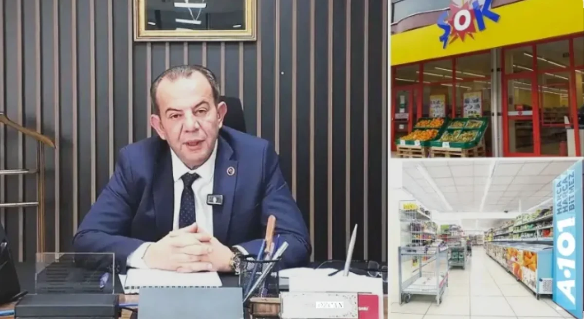 CHP&rsquo;li Tanju &Ouml;zcan'dan marketlere reklam sopası 