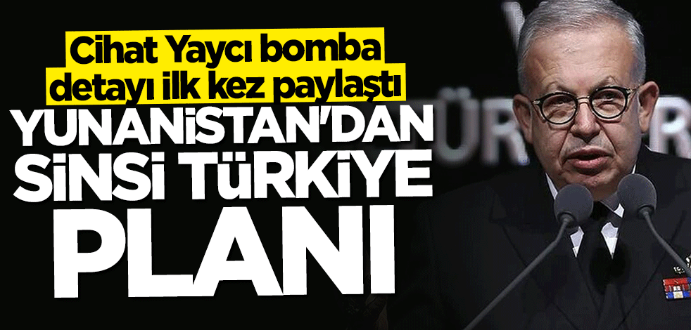 Cihat Yaycı bomba detayı ilk kez paylaştı... Yunanistan'dan sinsi Türkiye planı