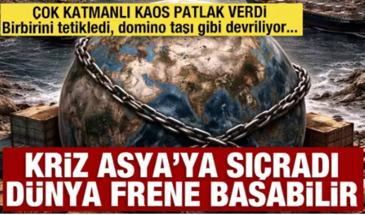 &Ccedil;ok katmanlı kaos patlak verdi                     