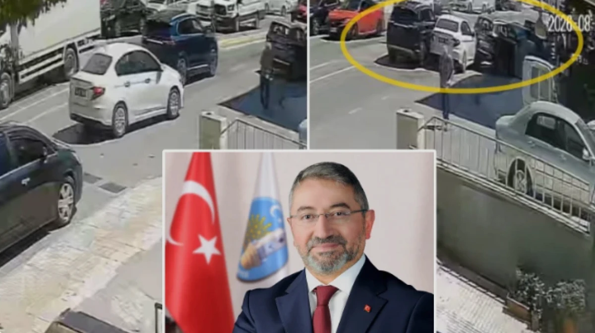 &Ccedil;orum Belediye Başkanı Aşgın'ın makam aracı zincirleme kazaya karıştı