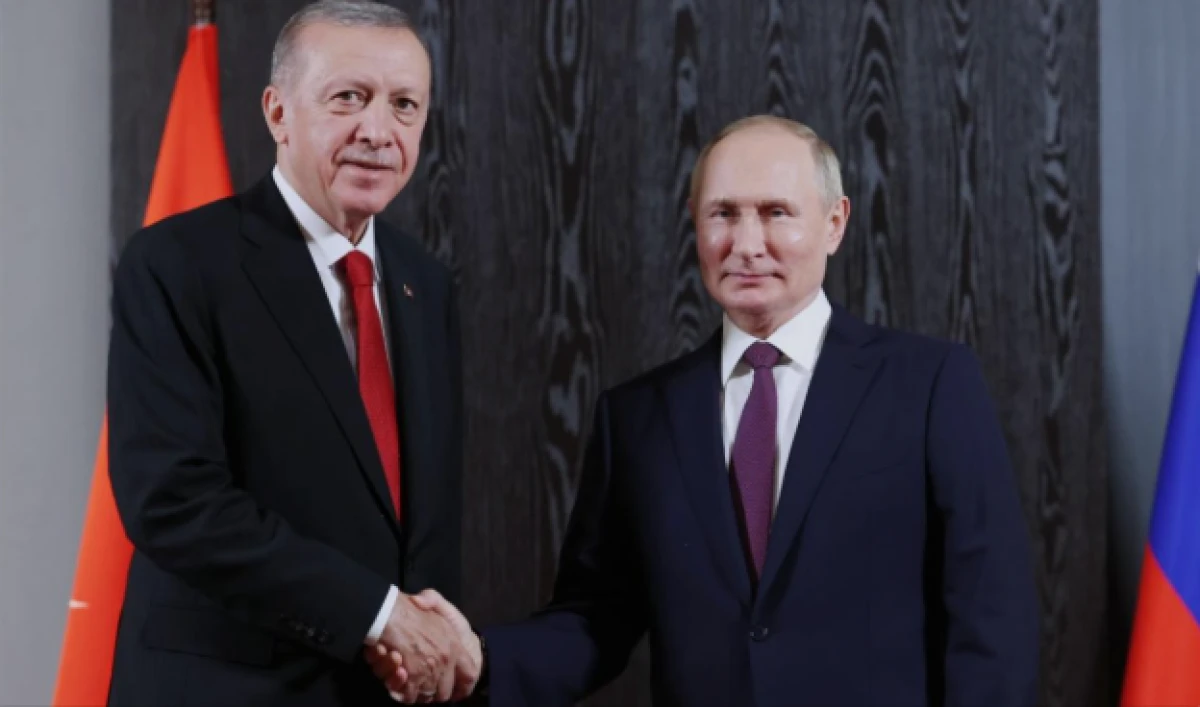 Cumhurbaşkanı Erdoğan ile Putin g&ouml;r&uuml;şt&uuml;