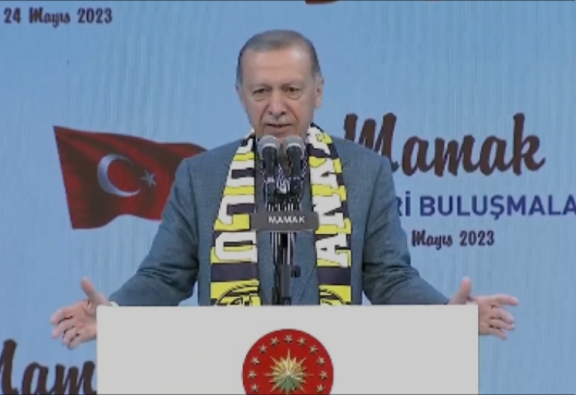 Cumhurbaşkanı Erdoğan Mamak'ta konuşuyor