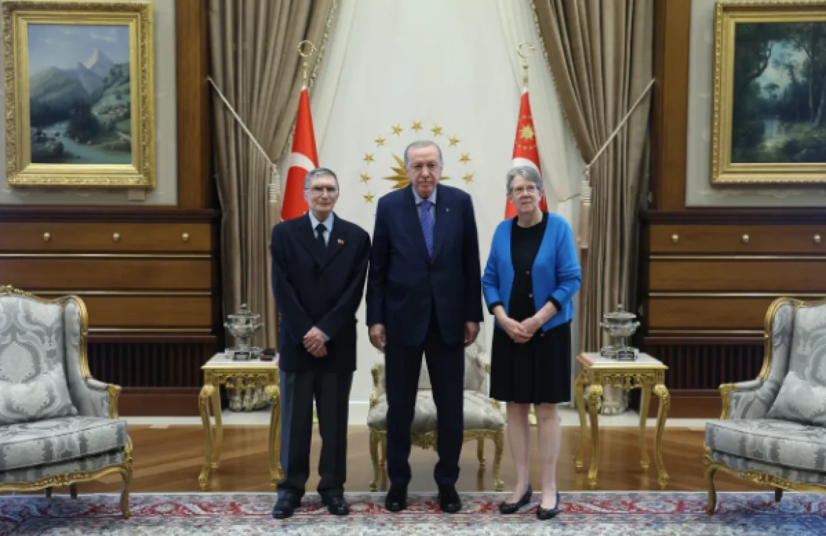 Cumhurbaşkanı Erdoğan, Prof. Dr. Aziz Sancar'ı kabul etti!