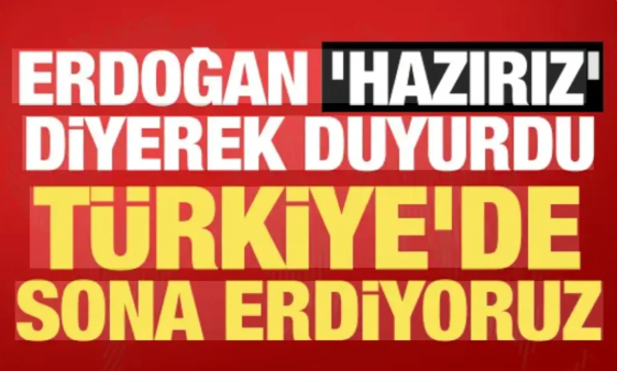 Cumhurbaşkanı Erdoğan'dan yeni s&uuml;re&ccedil; vurgusu: Artık milletimiz yeni bedeller &ouml;demeyecek