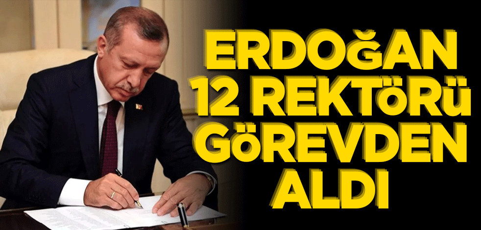 Cumhurbaşkanı Recep Tayyip Erdoğan’ın imzasıyla Resmi Gazete’de yayımlanan atama kararları