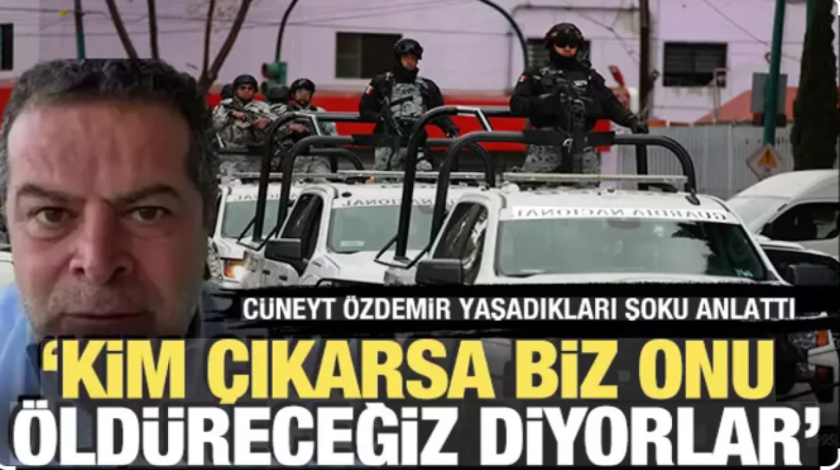 C&uuml;neyt &Ouml;zdemir: Kim &ccedil;ıkarsa biz onu &ouml;ld&uuml;receğiz diyorlar            