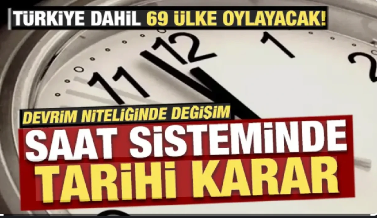 Dakikalar artık 61 saniye s&uuml;rmeyecek: Saat sisteminde devrim! T&uuml;rkiye'de de kaldırılacak