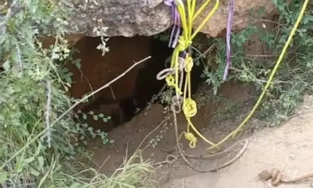 Define i&ccedil;in girdi, metan gazı sonu oldu! Hala cesedi &ccedil;ıkarılamadı...