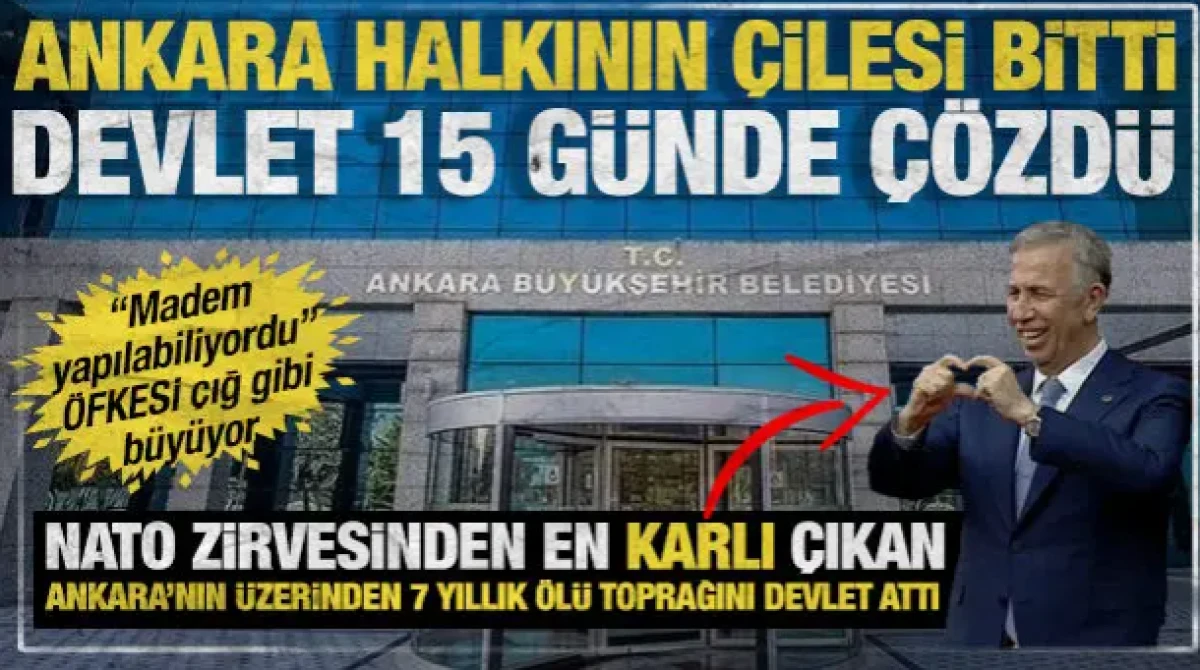 Devlet el attı CHP'li Ankara'da yedi yıllık atıllık on beş g&uuml;nde son buldu!
