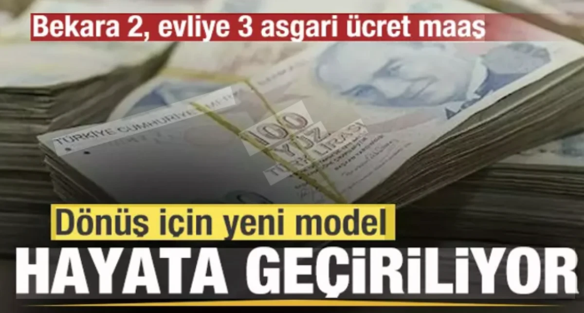 D&ouml;n&uuml;ş i&ccedil;in yeni model hayata ge&ccedil;iriliyor                  