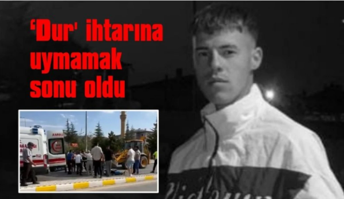 'Dur' ihtarına uymamak sonu oldu             