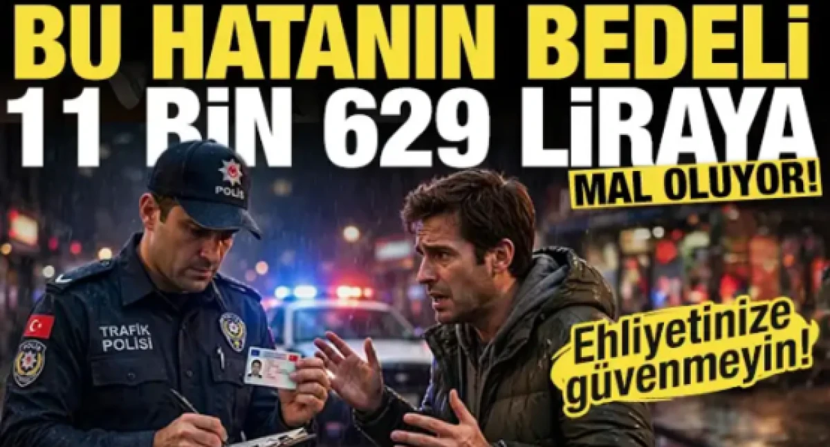 Ehliyetiniz yetmeyebilir! Ruhsattaki ifadeye g&uuml;venmeyin! 11 bin 629 liraya mal oluyor...