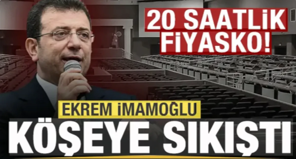 Ekrem İmamoğlu k&ouml;şeye sıkıştı! Fiyaskoyla sonu&ccedil;landı