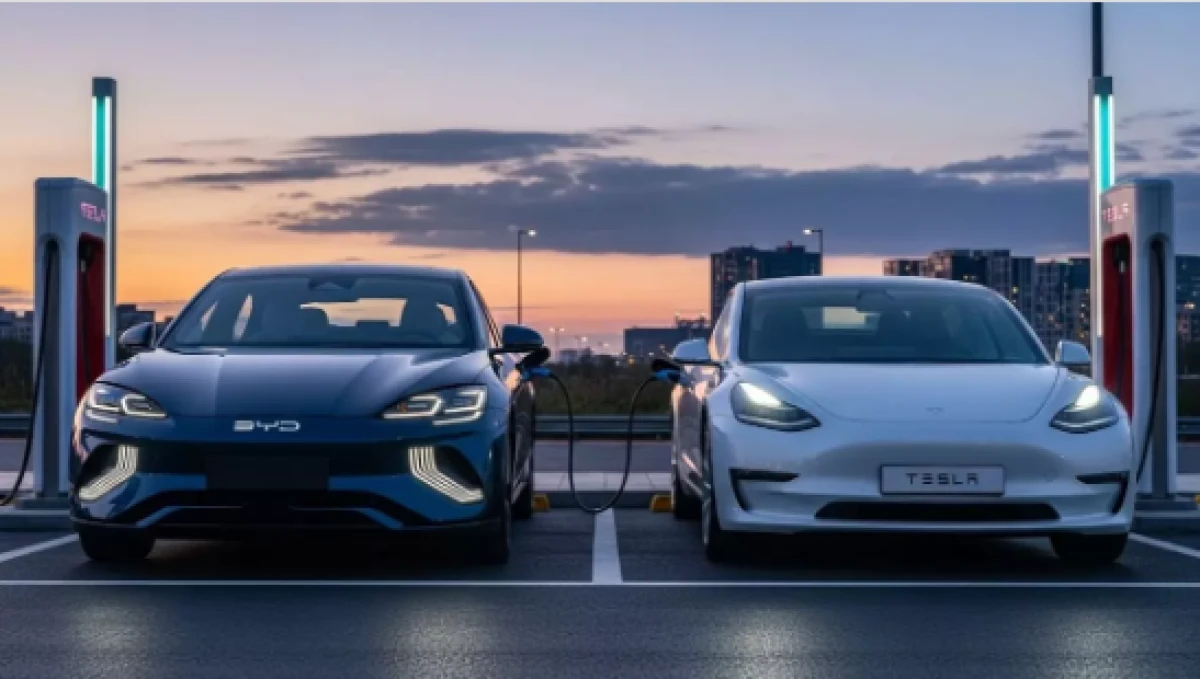 Elektrikli ara&ccedil;ta zirve el değiştirdi!    