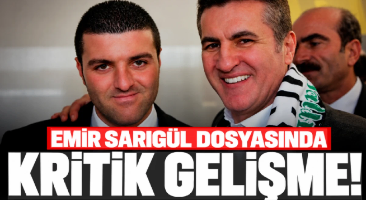Emir Sarıg&uuml;l'le ilgili kritik gelişme: Adliyeye sevk edildi
