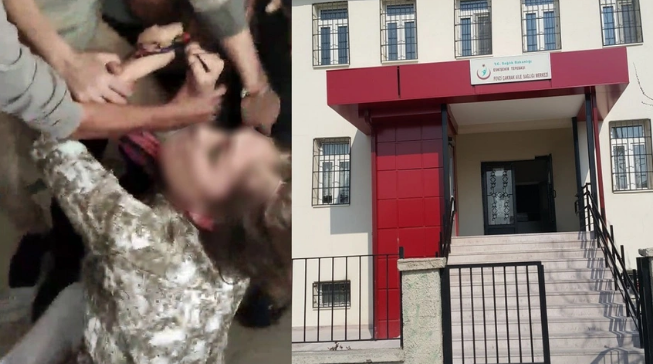 Engelli oğluna rapor vermeyen aile hekimine saldırdı!   