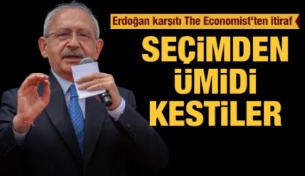 Erdoğan karşıtı The Economist'ten itiraf
