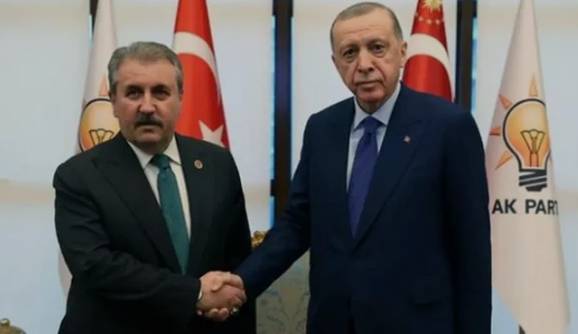 Erdoğan'la görüşme sonrası Destici'den ittifak açıklaması
