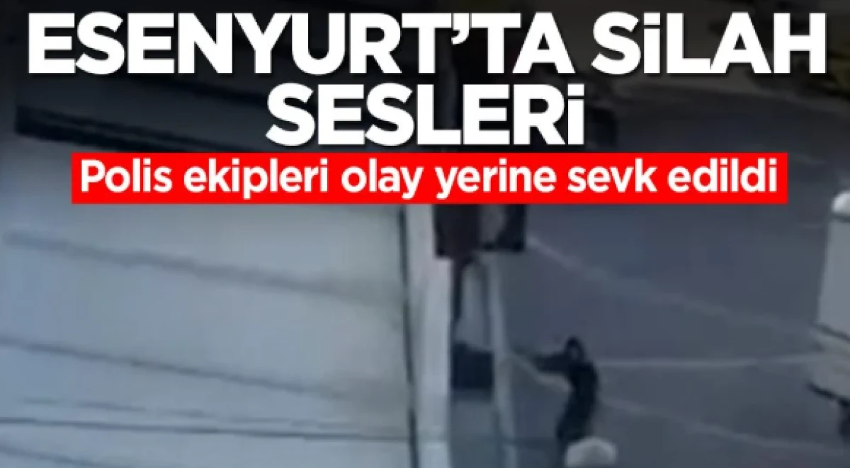 Esenyurt'ta silah sesleri: Polis ekipleri olay yerine sevk edildi
