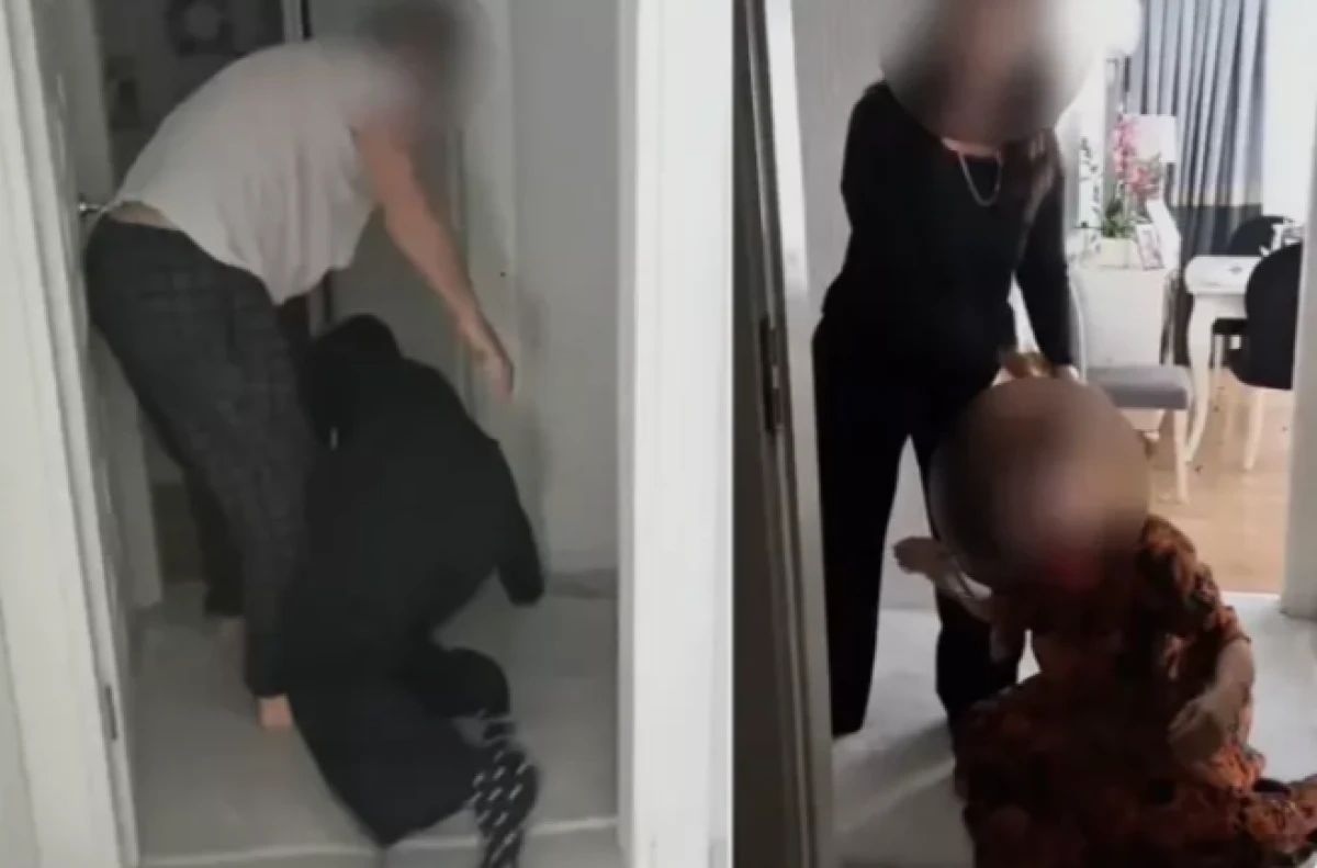 Eşini komşusuyla evinin yatak odasında yakaladı              