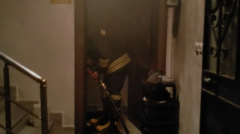 Ev sahibiyle tartışan kiracı evi yaktı!  