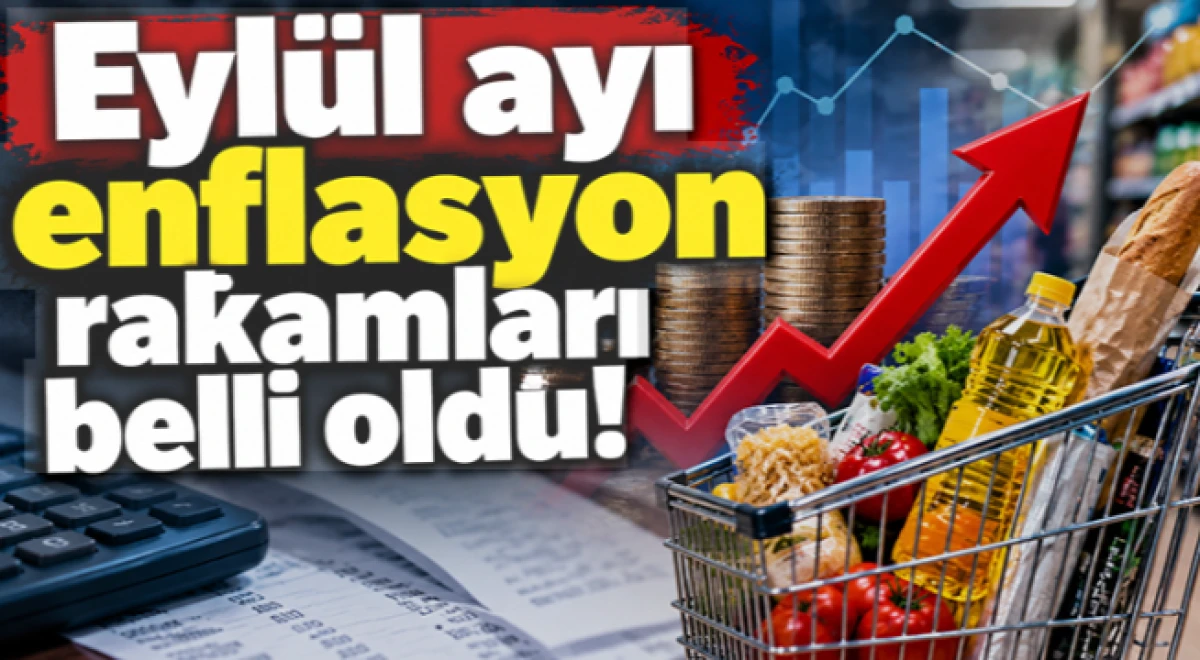 Eyl&uuml;l ayı enflasyon rakamları a&ccedil;ıklandı