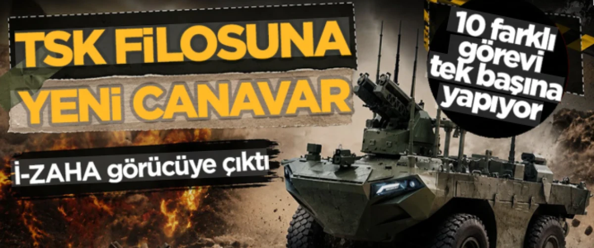 FNSS'nin sır gibi sakladığı İ-ZAHA ilk kez TEKNOFEST'te tanıtıldı