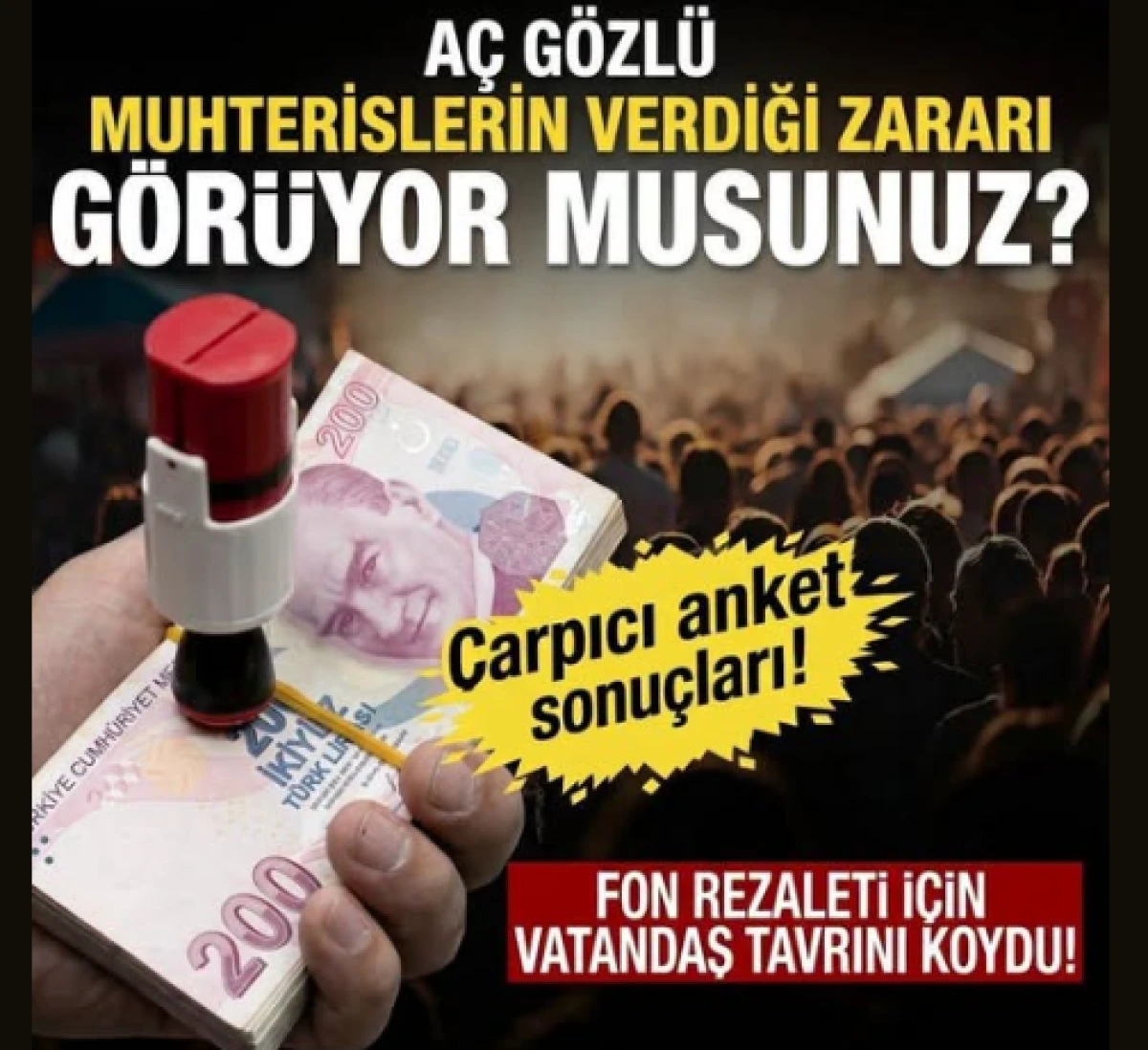 Fon soruşturması anketlere nasıl yansıdı? A&ccedil;g&ouml;zl&uuml; muhterisler ve AK Parti'nin oranı