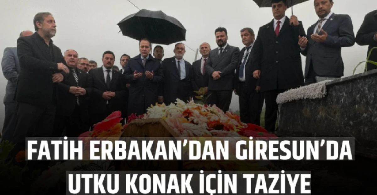 Gen&ccedil;lik Kolları Başkanı &ouml;ld&uuml;r&uuml;ld&uuml;! Fatih Erbakan'dan taziye ziyareti