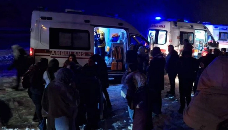 Gümüşhane'de feci kaza!                    