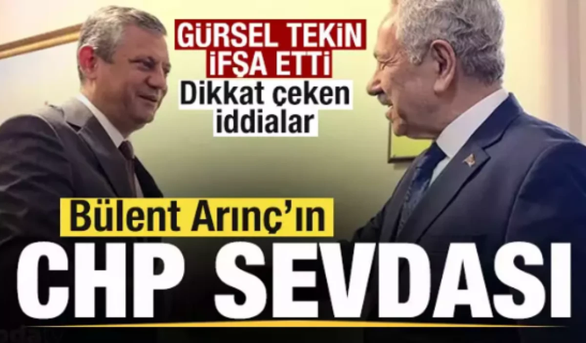 G&uuml;rsel Tekin'den B&uuml;lent Arın&ccedil; iddiaları!        