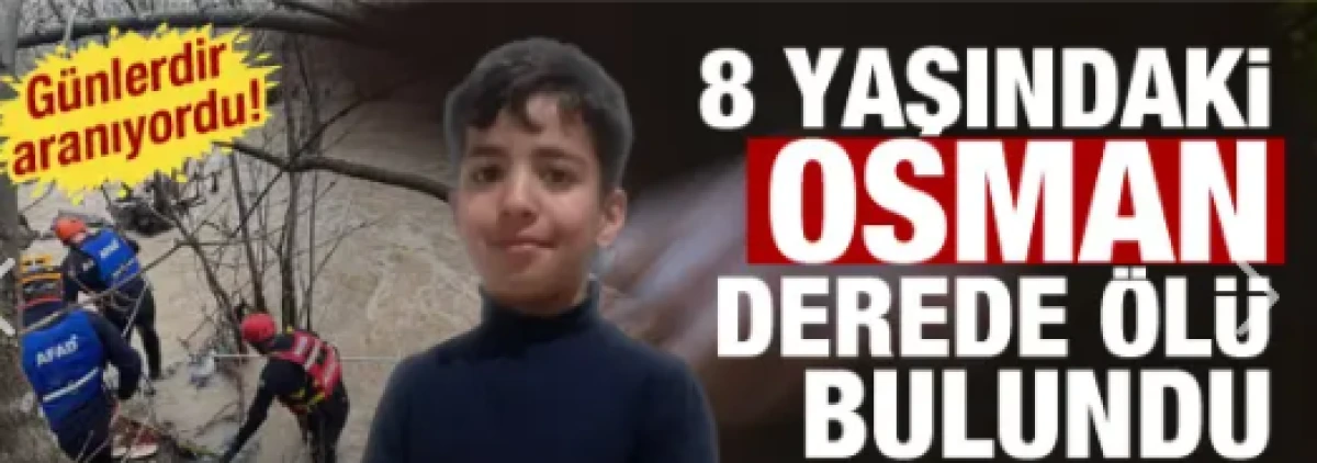 Hakkari'de kahreden olay! 8 yaşındaki Osman derede &ouml;l&uuml; bulundu