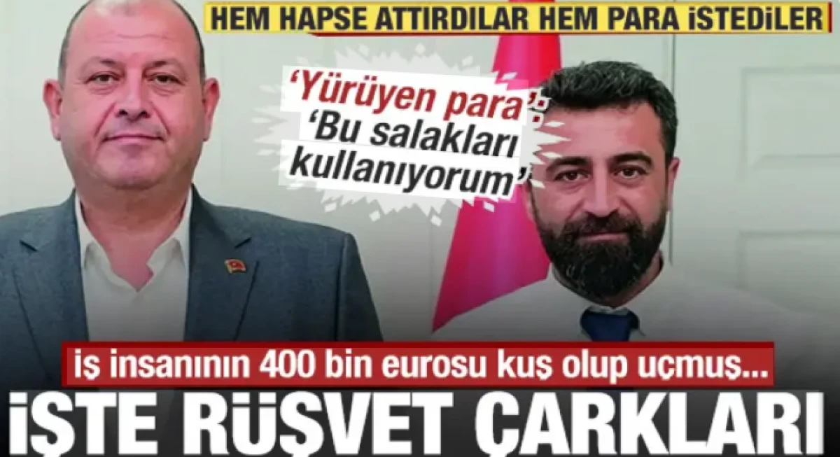 Hapiste de r&uuml;şvet istemişler! İşte Menderes&rsquo;teki &ccedil;ark: 400 bin eurosu kuş olup u&ccedil;muş...
