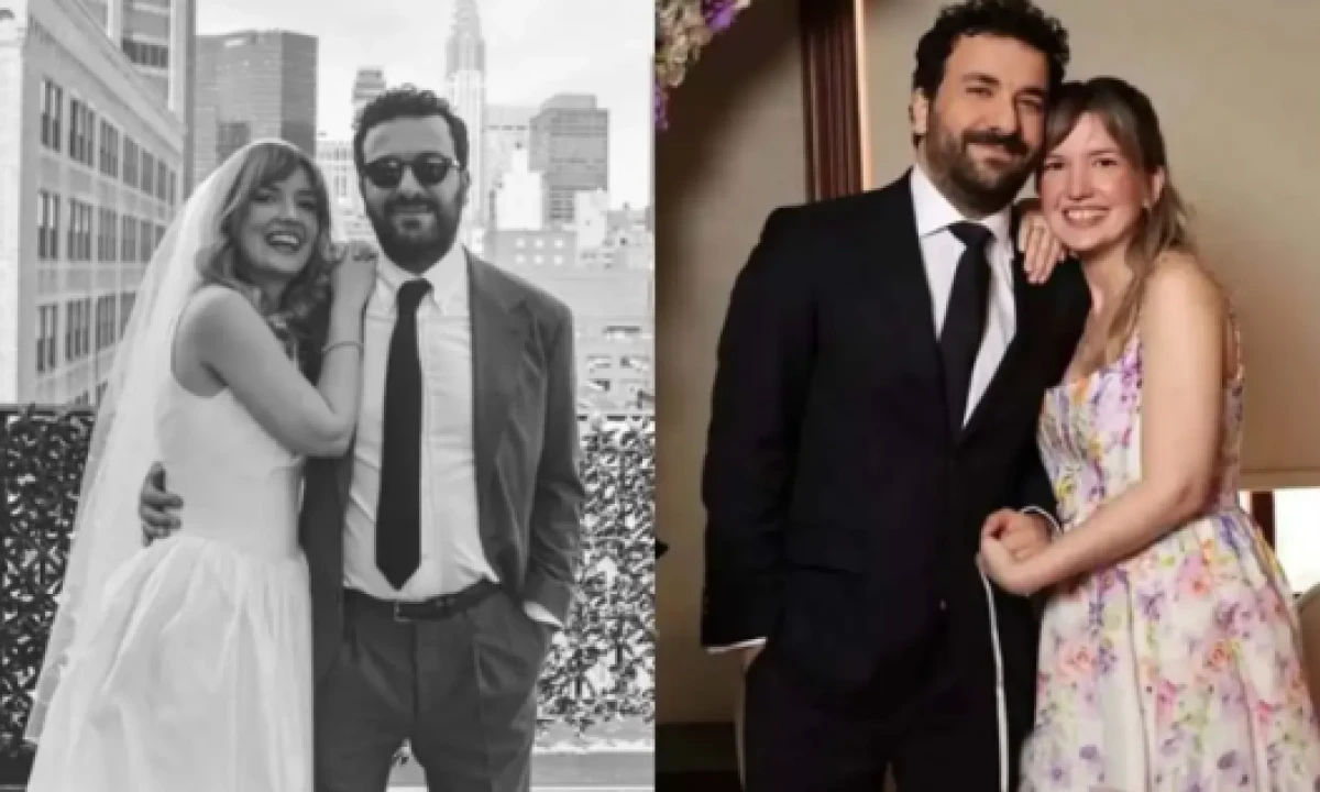 Hasan Can Kaya ile Duygu Karabaş sessiz sedasız evlendi! İşte nikahtan ilk kareler