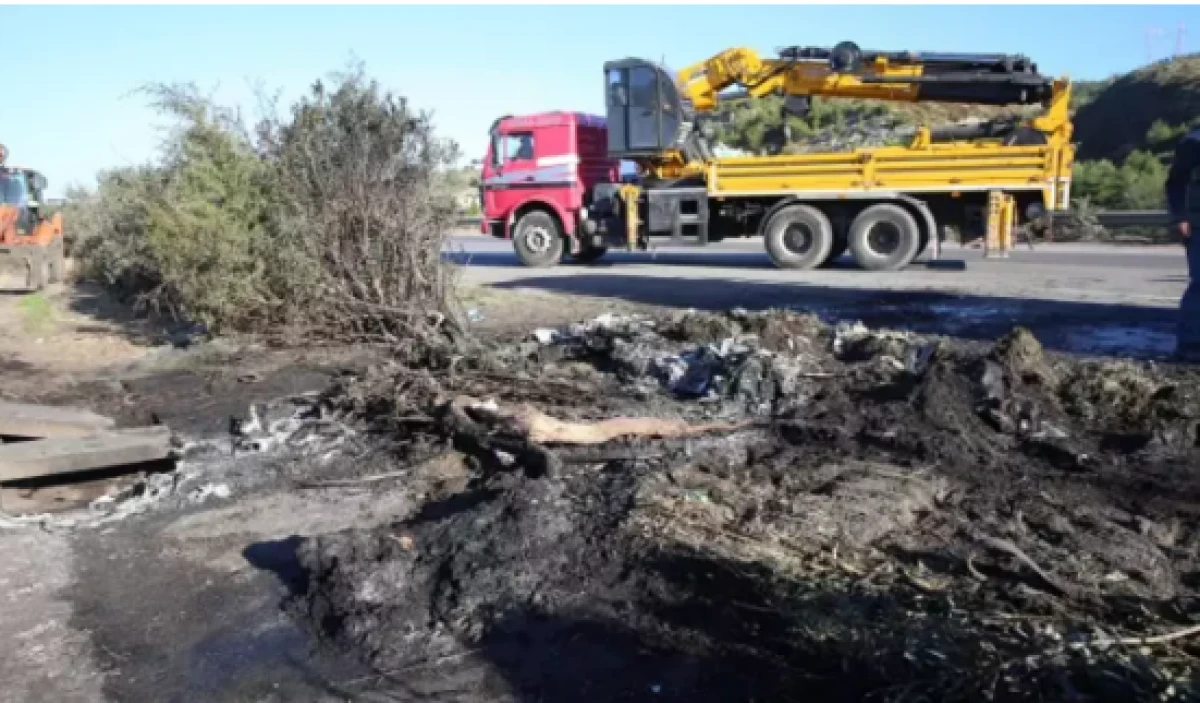 Hatay'da korkun&ccedil; kaza! Yanan TIR'da 2 kişi can verdi!