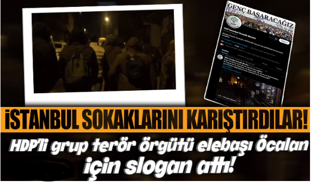 HDP sempatizanları İstanbul'da yürüyüş gerçekleştirdi