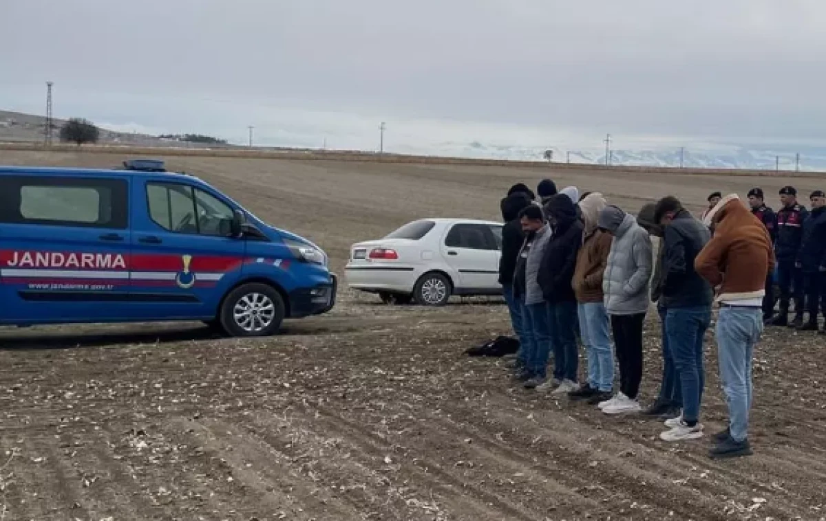 Horoz, kaz derken sıra k&ouml;peklere geldi   